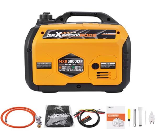 Dual Fuel Inverter Generator 3500W LPG